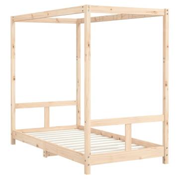 Kids Bed Frame 80x160 cm Solid Pine | Stylish & Functional