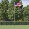 US Flag and Pole 6.23 m Aluminium Size 6,23 m Flag us 