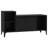 Elegant Black TV Cabinet - 100x35x55 cm | HipoMarket