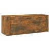 Wall Shoe Cabinet Smoked Oak - Stylish Storage Solution