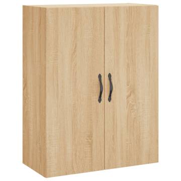 Stylish Highboard Sonoma Oak - 69.5x34x180 cm | HipoMarket