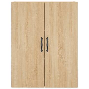 Stylish Highboard Sonoma Oak - 69.5x34x180 cm | HipoMarket