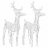 Reindeers & Sleigh Christmas Decoration - 320 LEDs Acrylic