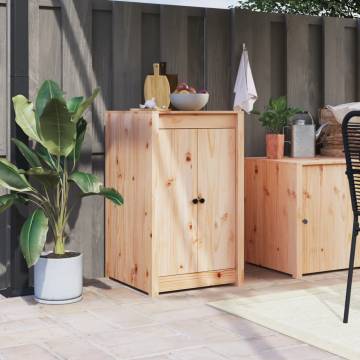 Outdoor Kitchen Cabinet - Solid Pine Wood for Your Garden