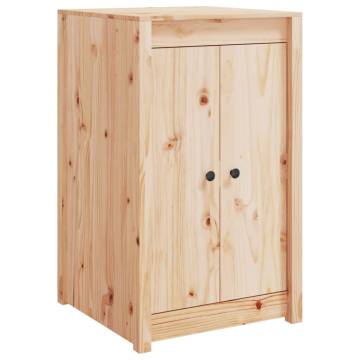 Outdoor Kitchen Cabinet - Solid Pine Wood for Your Garden