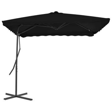 Elegant Outdoor Parasol with Steel Pole - 250x250 cm