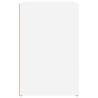 Shoe Cabinet White 130x35x54 cm | Elegant Engineered Wood