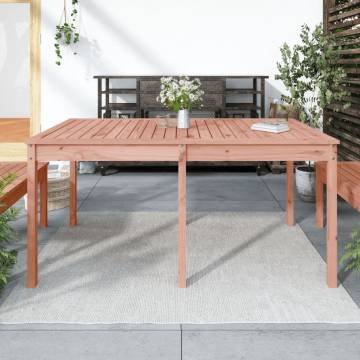 Solid Wood Garden Table - 159.5x82.5x76 cm | HipoMarket