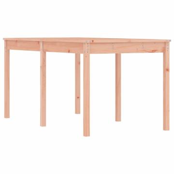 Solid Wood Garden Table - 159.5x82.5x76 cm | HipoMarket