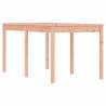 Solid Wood Garden Table - 159.5x82.5x76 cm | HipoMarket