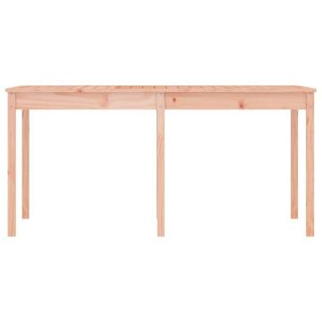 Solid Wood Garden Table - 159.5x82.5x76 cm | HipoMarket