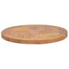 Table Top Solid Teak Wood Round | 40 cm Diameter