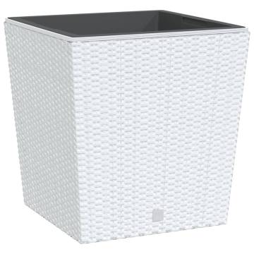 Stylish Rattan Look Planter with Removable Inner - 37L & 64L