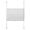 Plisse Blind 100x150cm - White Pleated Blind for Every Room