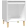 Elegant White Bedside Cabinets - 2 pcs 40x35x50 cm | HipoMarket