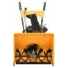 Powerful 6.5 HP Yellow & Black Snow Thrower | Hipomarket