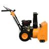 Powerful 6.5 HP Yellow & Black Snow Thrower | Hipomarket