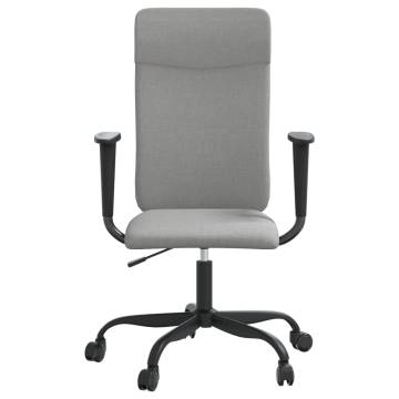 Light Grey Fabric Office Chair | Comfort & Style