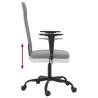 Light Grey Fabric Office Chair | Comfort & Style