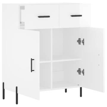 High Gloss White Sideboard - Modern & Stylish Storage Solution