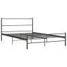 Grey Metal Bed Frame 120x200 cm | Stylish & Durable Design