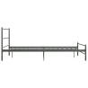 Grey Metal Bed Frame 120x200 cm | Stylish & Durable Design