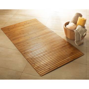 Kleine Wolke Bath Rug Bambus 50x80 cm Brown - Eco Living