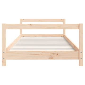 Kids Bed Frame 80x200 cm - Solid Pine Wood | HipoMarket