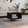 Coffee Table Black 60x50x40 cm Engineered Wood Colour black Quantity in Package 1 