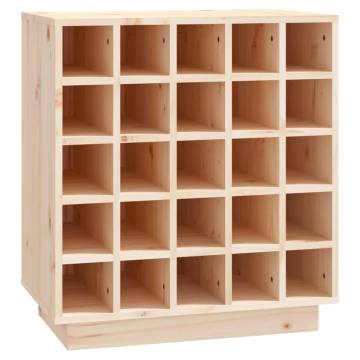 Solid Wood Pine Wine Cabinet - 55.5x34x61 cm | Hipomarket