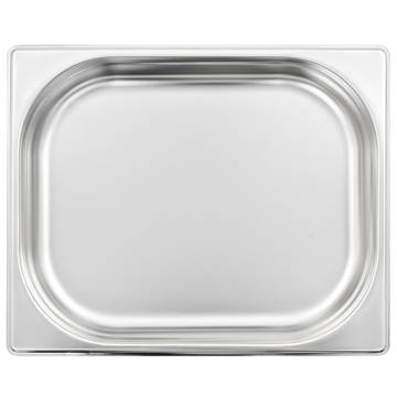 Gastronorm Containers 8 pcs GN 1/2 - Stainless Steel | HipoMarket