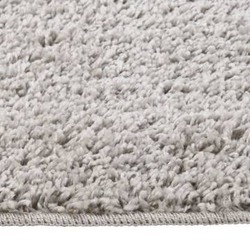 Shaggy Rug Light Grey 200x290 cm | Anti Slip & Soft