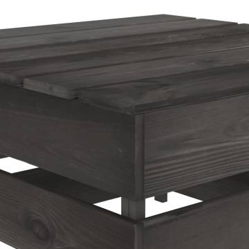 Garden Pallet Tables (2 pcs) - Durable Impregnated Pinewood