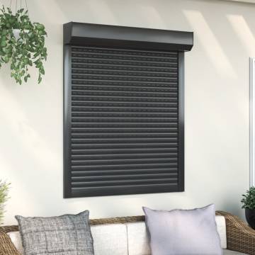 Roller Shutter Aluminium 100x120 cm Anthracite | Hipomarket