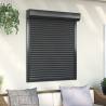 Roller Shutter Aluminium 100x120 cm Anthracite Colour anthracite Size 100 x 120 cm 