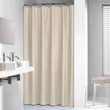 Sealskin Beige Shower Curtain Granada 180 cm | HipoMarket