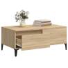 Sonoma Oak Coffee Table - 90x50x36.5 cm | Stylish & Functional