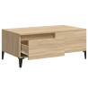 Sonoma Oak Coffee Table - 90x50x36.5 cm | Stylish & Functional