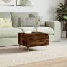 Elegant Smoked Oak Coffee Table - 50x46x35 cm | HipoMarket