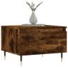 Elegant Smoked Oak Coffee Table - 50x46x35 cm | HipoMarket