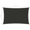 Sunshade Sail Oxford Fabric 2.5x5 m - Anthracite | HipoMarket