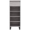 Shoe Cabinet Grey Sonoma 40x36x105 cm - Stylish Storage Solution