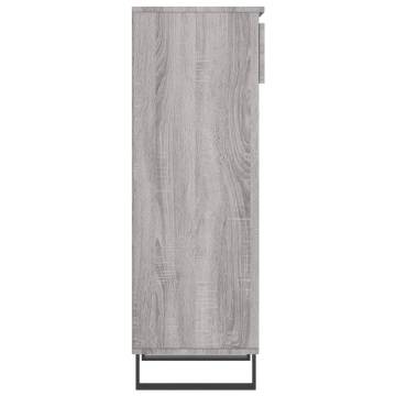 Shoe Cabinet Grey Sonoma 40x36x105 cm - Stylish Storage Solution