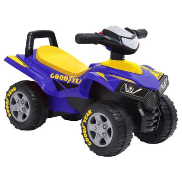 Children's Ride-on Quad Good Year Blue | Ultimate Fun