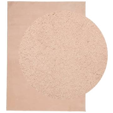 HUARTE Soft Blush Rug 240x340 cm - Washable & Non-slip