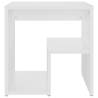 Stylish White Bed Cabinets - 2 pcs - 40x30x40 cm | HipoMarket