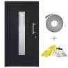 Stylish Anthracite Front Door 98x208 cm - Secure & Elegant