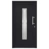 Stylish Anthracite Front Door 98x208 cm - Secure & Elegant