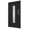 Stylish Anthracite Front Door 98x208 cm - Secure & Elegant