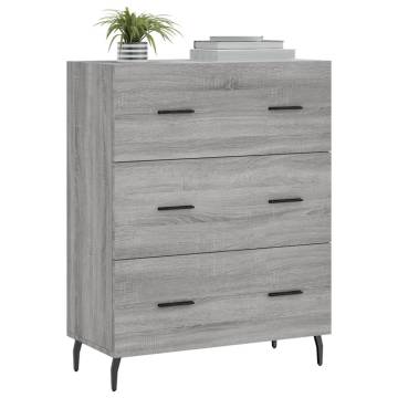 Sideboard Grey Sonoma | Stylish Engineered Wood Storage